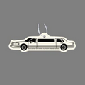 Paper Air Freshener Tag W/ Tab - Lincoln Limo (Left)